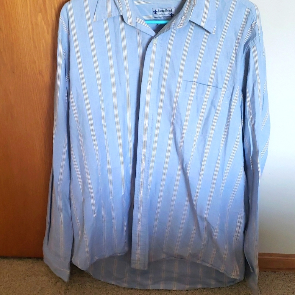 Lucky Long Sleeve Men's Dress Shirt